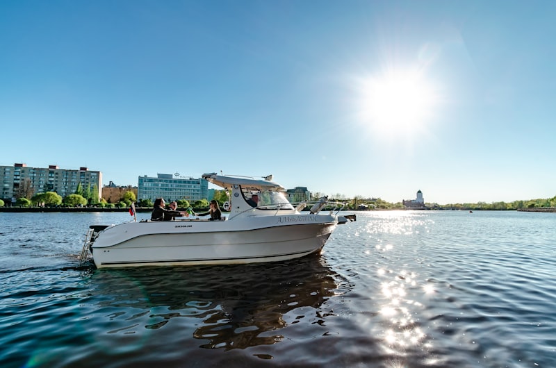 Boat day on the water