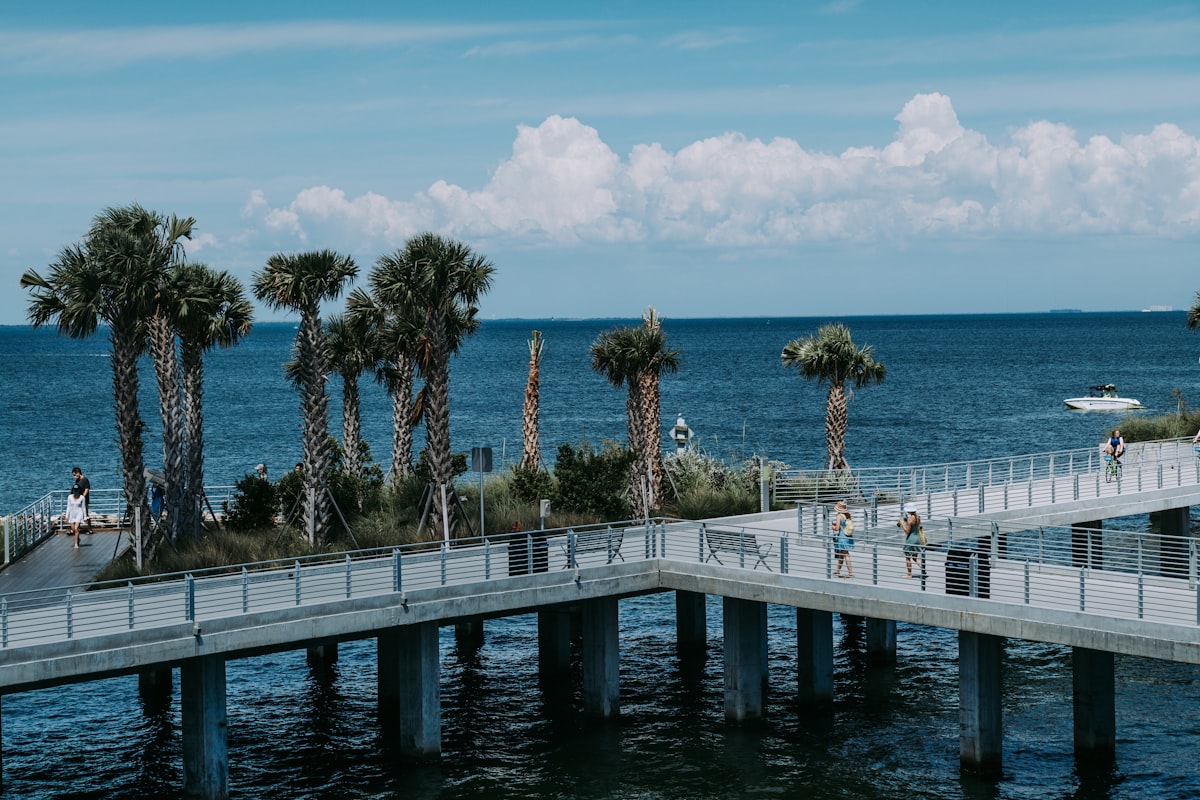 St. Petersburg pier and waterfront